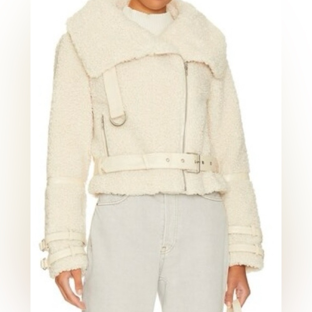 Tularosa Tan Bailey Moto Jacket
